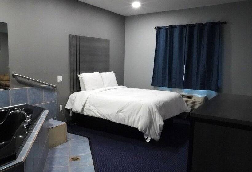 Люкс с гидромассажем, Americas Best Value Inn And Suites Bush International Airport