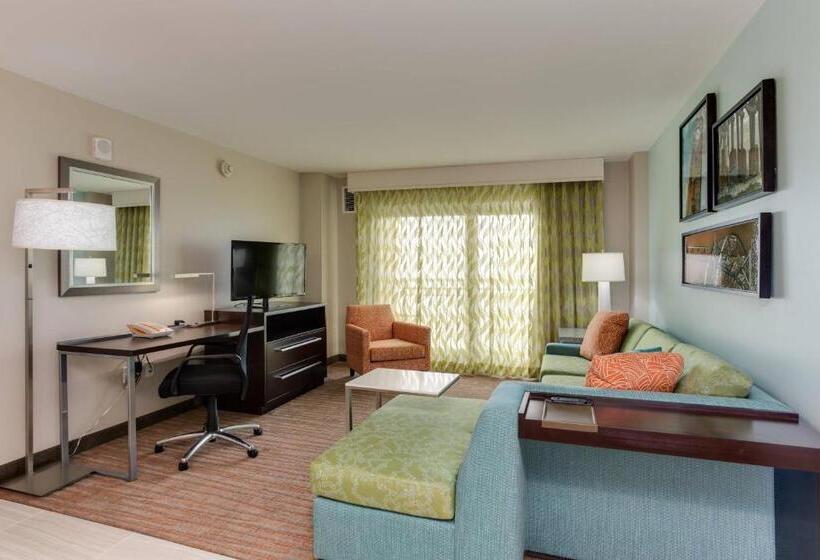 带2个卧室的套房, Residence Inn By Marriott Daytona Beach Oceanfront