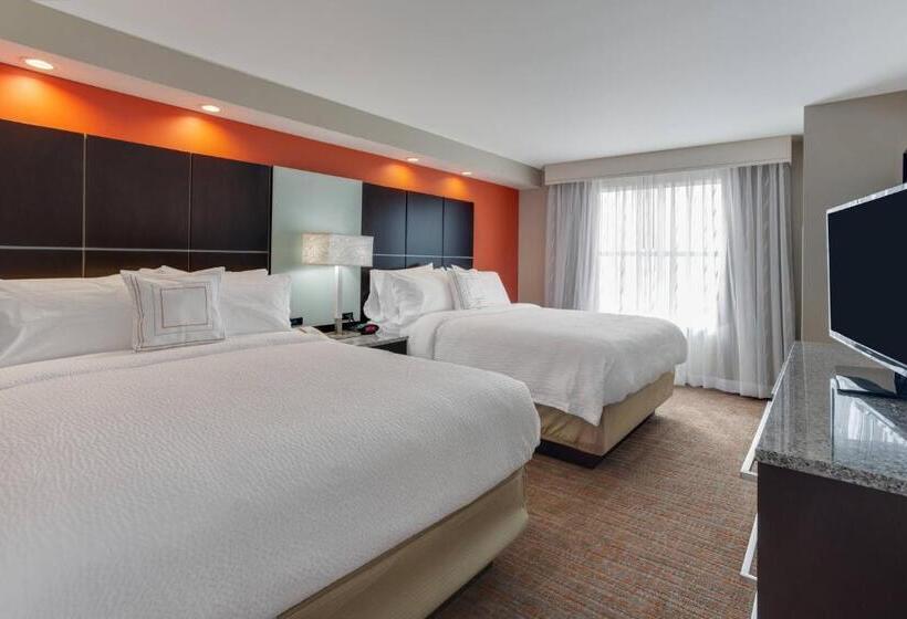 带2个卧室的套房, Residence Inn By Marriott Daytona Beach Oceanfront