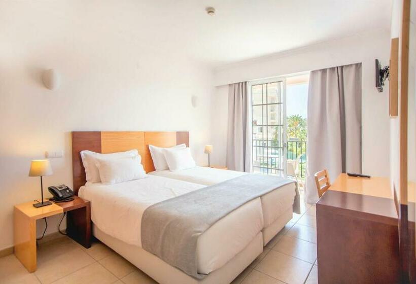Апартаменты Superior 1 Спальня Вид на Бассейн, Aquamar Albufeira Apart