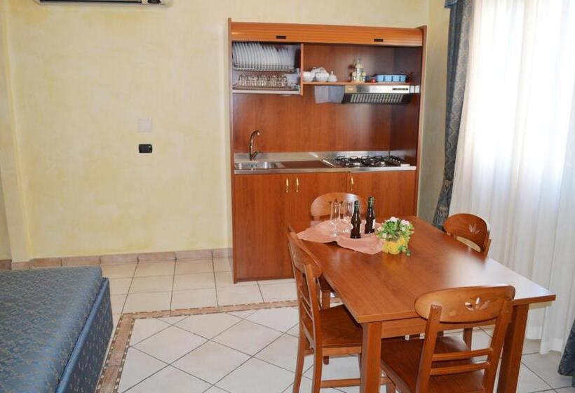 침실 1개 아파트, Residence Alberghiero Eolie