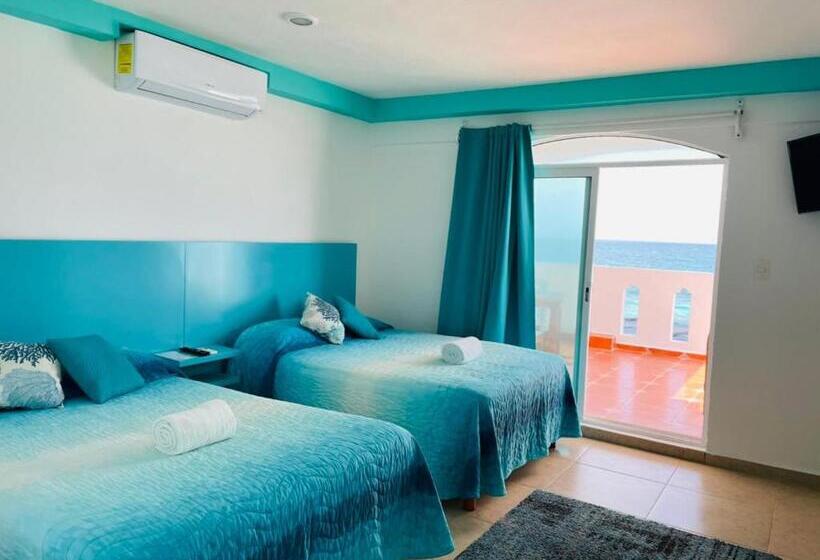 Quarto Deluxe Vista Mar, Habitación Amanecer Turquesa #2