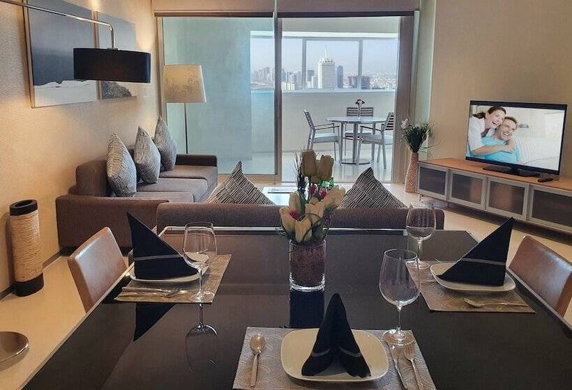 带1个卧室的高级公寓, Ascott Park Place Dubai
