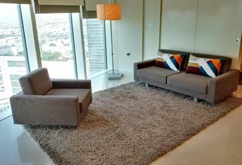 带2个卧室的优质公寓, Ascott Park Place Dubai