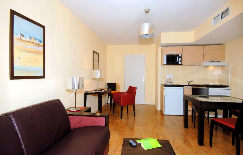 １ベッドルームアパートメント, Odalys City Antibes Olympe