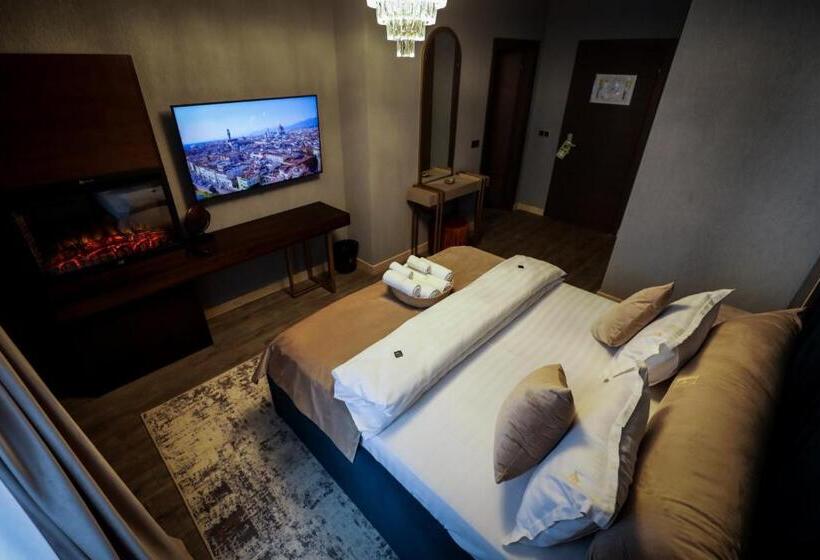 스탠다드 룸 더블 침대, Elexus Apartments Poiana Brasov