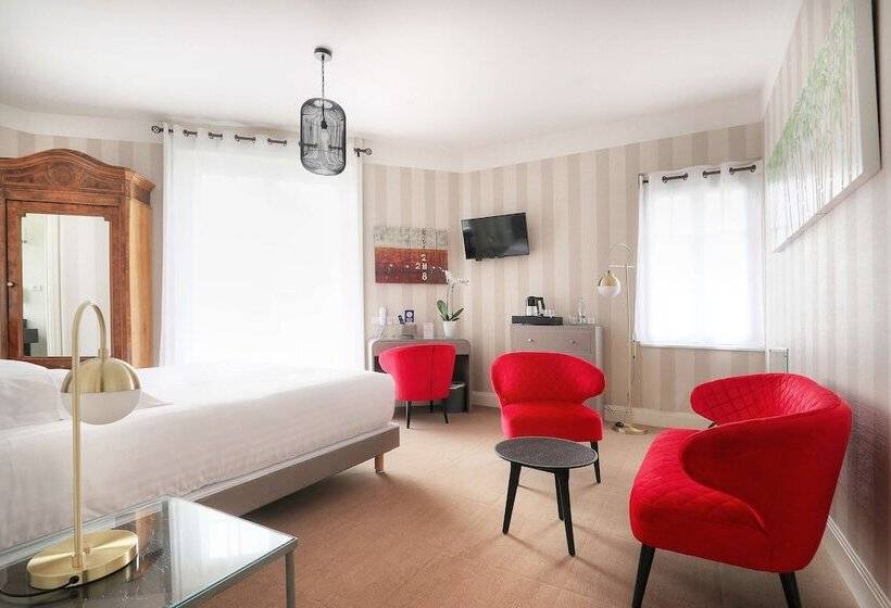 Номер Superior Вид на Море, Best Western Hôtel Brittany La Baule Centre & Plages