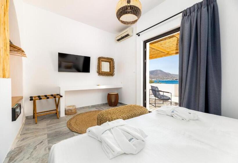 Номер Superior Вид на Море, Omilos Beachfront House