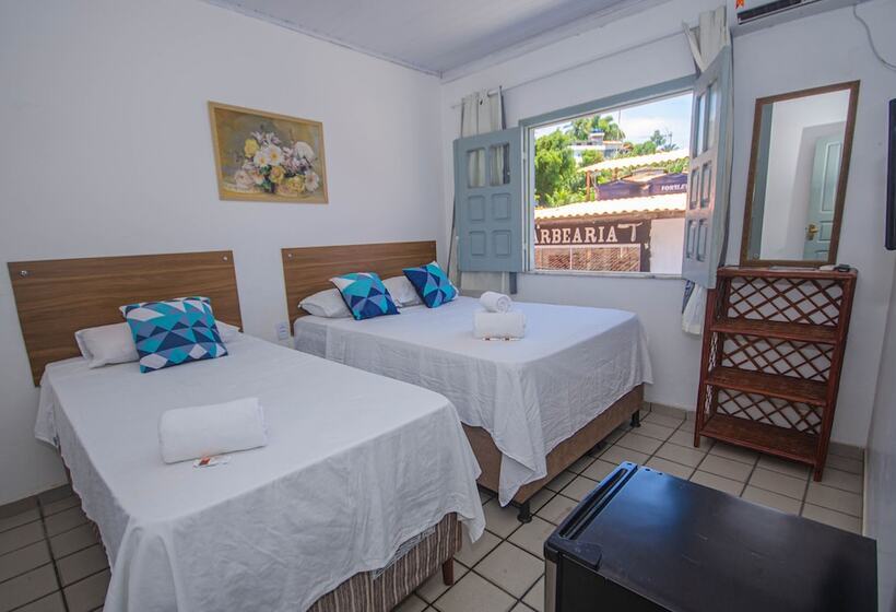 اتاق استاندارد سه نفره, Pousada Morro Tropical