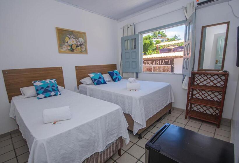 اتاق استاندارد سه نفره, Pousada Morro Tropical
