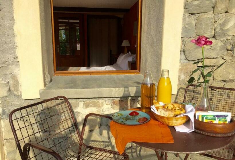 Номер Deluxe с Террасой, Chambre D'hôtes La Grange Des Ecrins