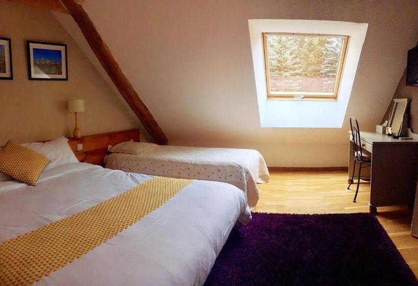 Номер Deluxe Вид на Горы, Chambre D'hôtes La Grange Des Ecrins