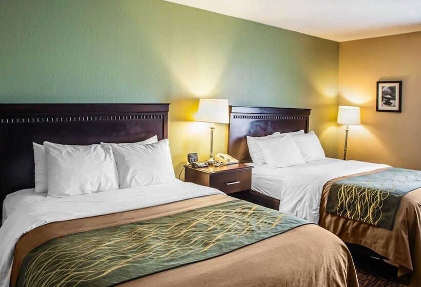 Номер Стандарт 2 Двуспальные Кровати, Quality Inn Belton  Kansas City South
