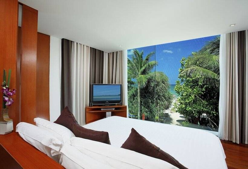 바다 전망 스위트, La Flora Resort Patong