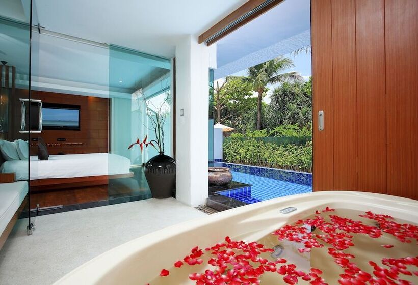 빌라 1 베드룸 - 수영장, La Flora Resort Patong