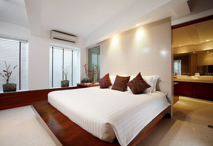 빌라 1 베드룸 - 수영장, La Flora Resort Patong