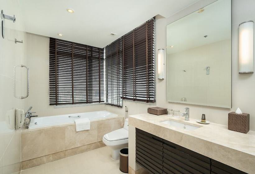 デラックススイート２ベッドルーム, Sathorn Vista Bangkok  Marriott Executive Apartments