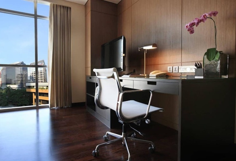 デラックススイート２ベッドルーム, Sathorn Vista Bangkok  Marriott Executive Apartments