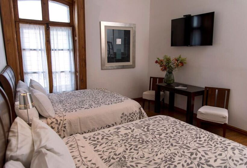 اتاق استاندارد با 2 تخت دوبل, Casa Aspeytia Hotel Boutique