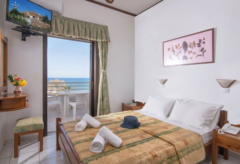 Апартаменты 1 Спальня Вид на Море, Iliostasi Beach Apartments