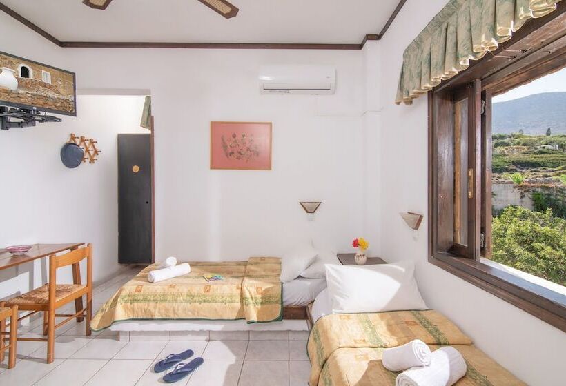 Апартаменты 1 Спальня Вид на Море, Iliostasi Beach Apartments