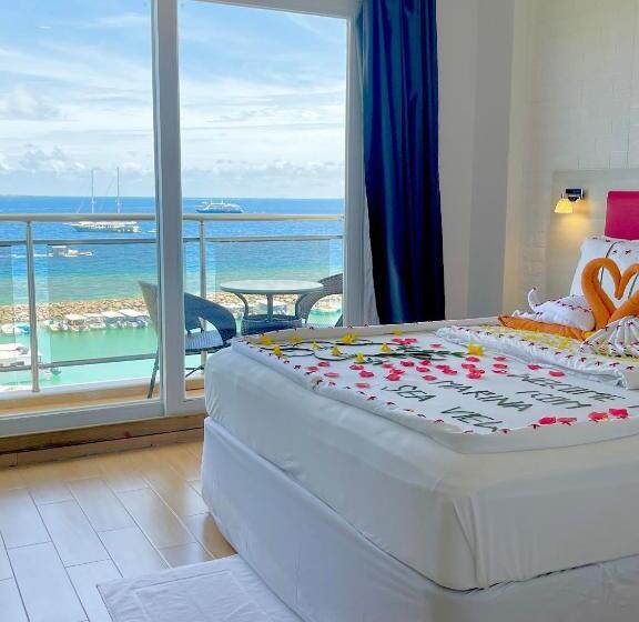 اتاق استاندارد با چشم‌انداز دریا, Icom Marina Sea View
