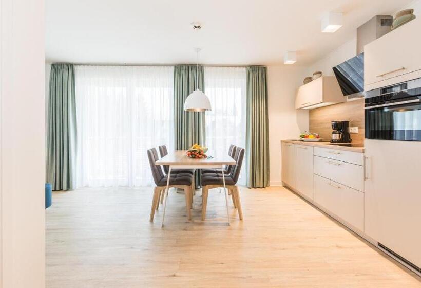 Апартаменты 2 Спальни, Apartmenthaus Am Park