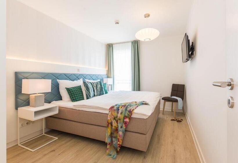 Апартаменты 1 Спальня Нижний Этаж, Apartmenthaus Am Park