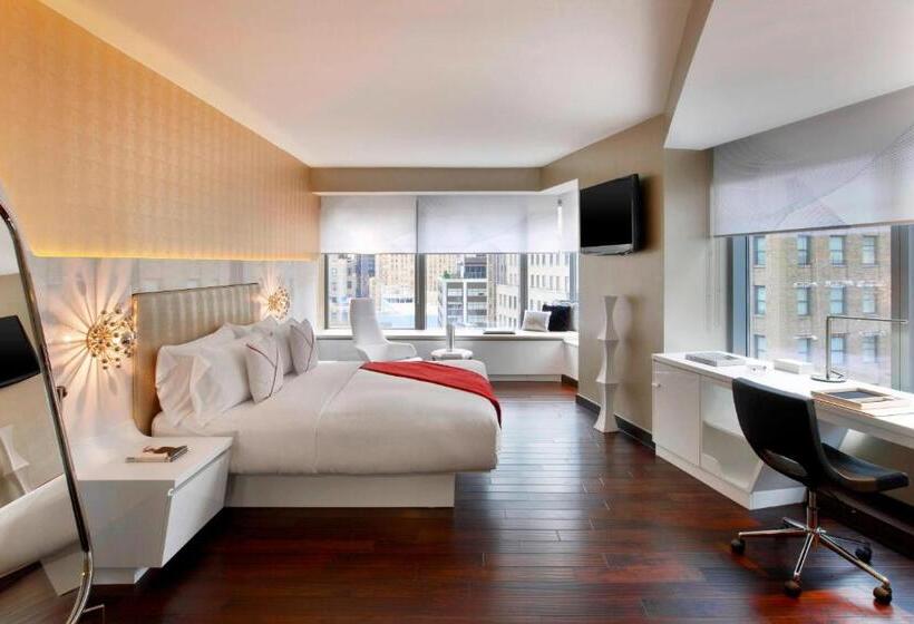 디럭스 스위트 킹 침대, The Washington By Luxurban