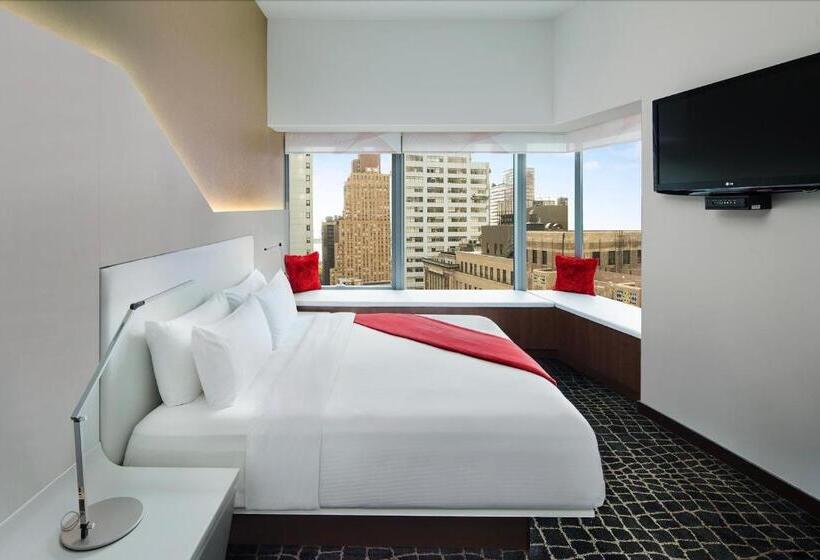 스탠다드 룸 킹사이즈 침대, The Washington By Luxurban