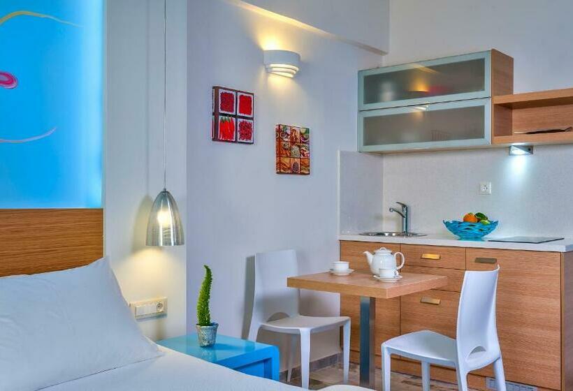 إستوديو قياسى مطل على البحر, Ilios Beach Hotel Apartments Adults Only