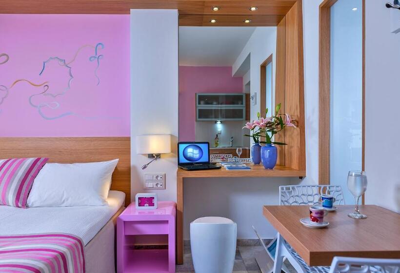 Студио Стандарт Вид на Бассейн, Ilios Beach Hotel Apartments Adults Only