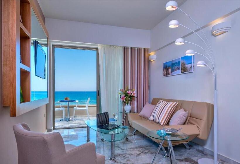Апартаменты 1 Спальня Вид на Море, Ilios Beach Hotel Apartments Adults Only