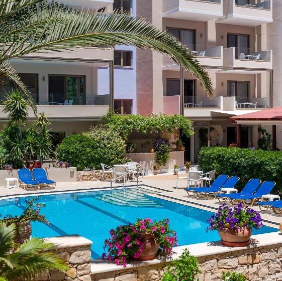 شقة غرفة واحدة مطلة على حمام السباحة, Ilios Beach Hotel Apartments Adults Only