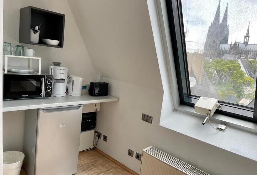 Апартаменты Пентхаус 1 Спальня, Altstadthotel Hayk Am Rhein
