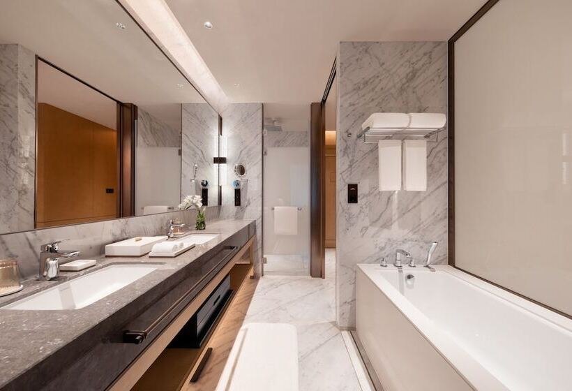 اتاق پریمیوم با چشم‌انداز باغ, Gran Melia Chengdu