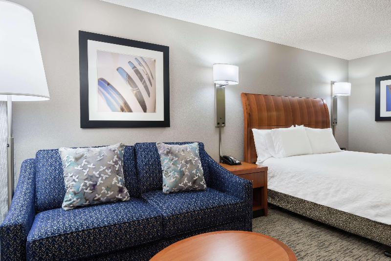 חדר סטנדרט עם מיטת קינג, Hilton Garden Inn Tampa Airport Westshore