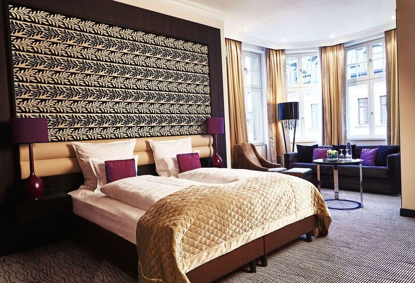Номер Deluxe, Steigenberger Icon Grandhotel Handelshof Leipzig