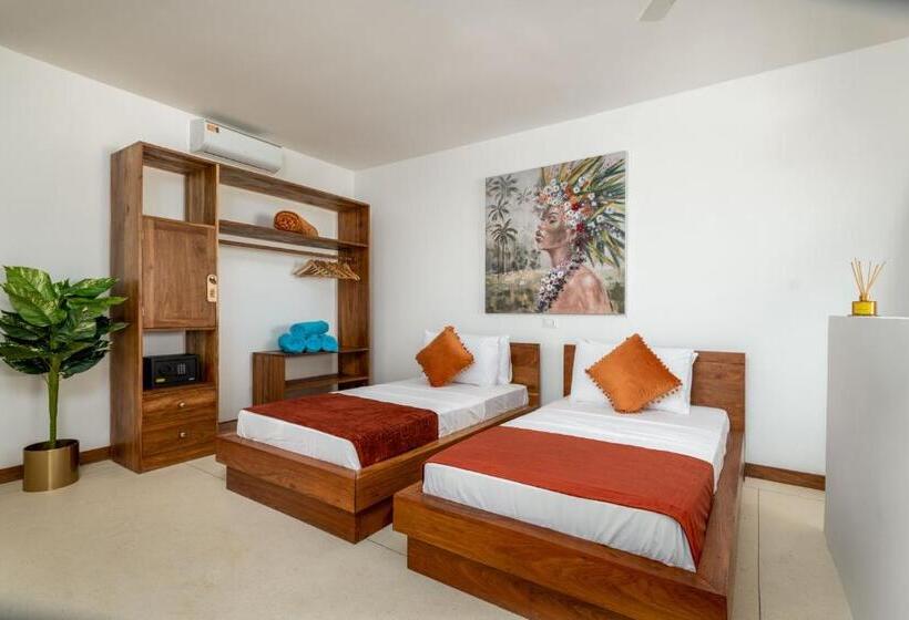 带海景标准四人间, Imara Beach Resort