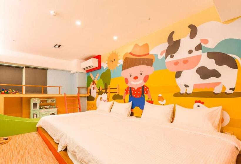 اتاق خانوادگی, 閣樂親子旅宿kids Fun