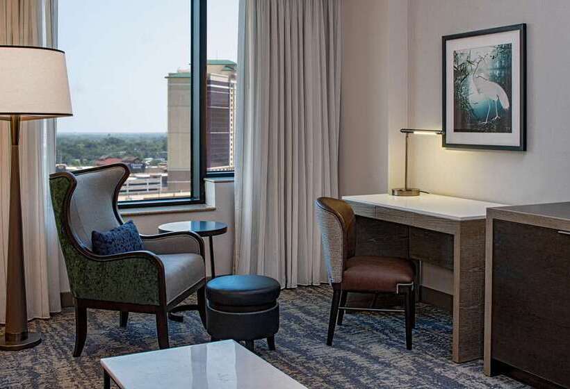 Büyük Çift Kişilik Yataklı Süit, Hilton Shreveport