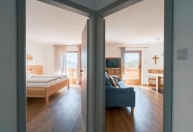 آپارتمان 2 خوابه با بالکن, Haflingerhof