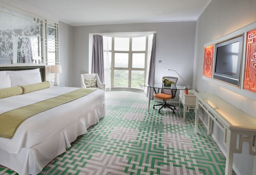 quarto Deluxe Vista Parque, Dorsett Shanghai