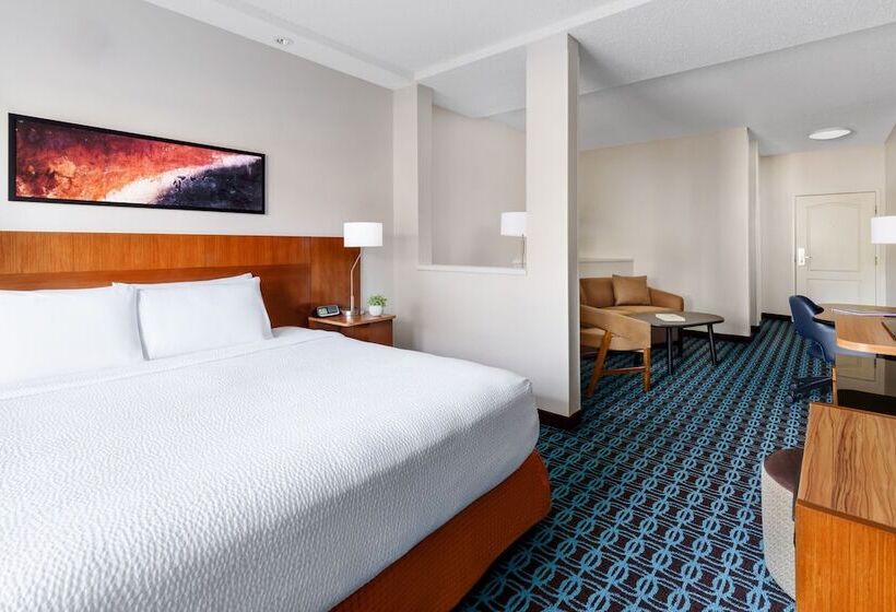Люкс, Fairfield Inn And Suites By Marriott Houston The Woodlands