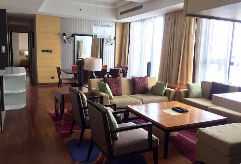 ３ベッドルームアパートメント, The Sandalwood, Beijing  Marriott Executive Apartments