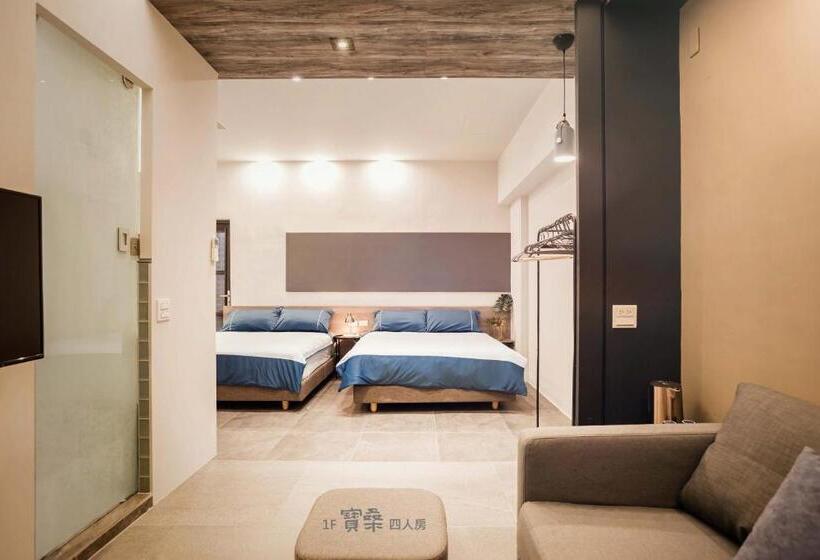 Standard Quadruple Room, 寶桑屋瑪民宿 Bao Sang Umaq