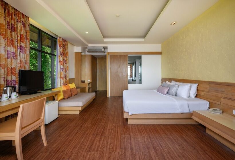 수피리어 룸 바다 전망, Karon Phunaka Resort