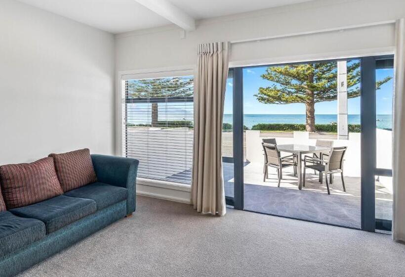 Апартаменты 1 Спальня Вид на Море, Kaikoura Beach Motel