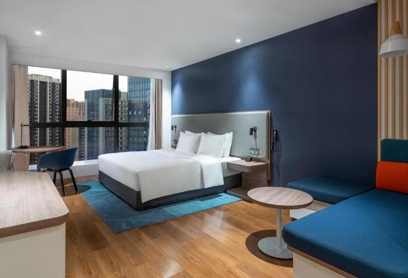 キングサイズベッドのスタンダードルーム, Holiday Inn Express Chengdu Hightech Zone