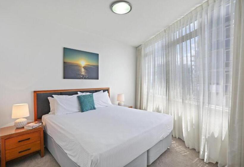 2침실 디럭스 아파트 바다 전망, Tweed Ultima Apartments